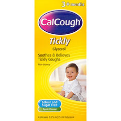 Calcough Tickly 125ml (3 months +) 